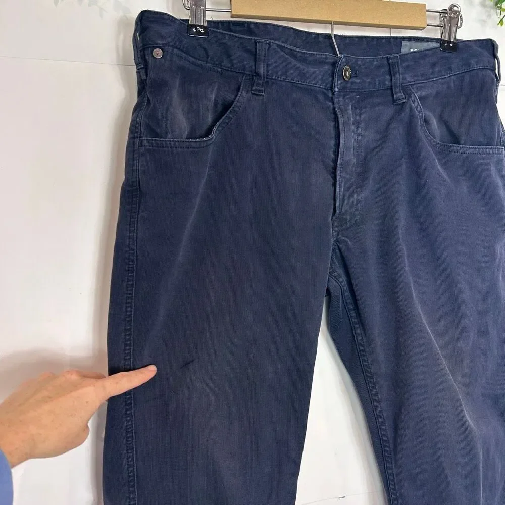 Bonobos Jeans Mens 34/30 navy blue Slim Straight Leg Cotton Blend Denim pants